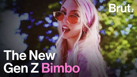 Gen Z is embracing the term bimbo — but this time around its。